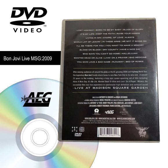 MUSIC DVD: Rock 2 DVD Set : AC/DC Live / Bon Jovi Live - Picture 3 of 5